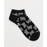 総柄バタフライショートソックス | WEGO【WOMEN】 | 詳細画像7