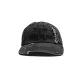 オールドイングリッシュロゴダメージデニムキャップ | WEGO【MEN】 | 詳細画像3