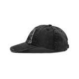 オールドイングリッシュロゴダメージデニムキャップ | WEGO【MEN】 | 詳細画像4