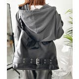 ブラック | ハトメベルトデザインショルダー | WEGO【MEN】