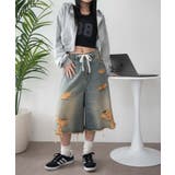 ヴィンテージウォッシュダメージバギーハーフパンツ | WEGO【WOMEN】 | 詳細画像2
