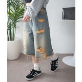 ヴィンテージウォッシュダメージバギーハーフパンツ | WEGO【WOMEN】 | 詳細画像9