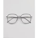シルバー | メタルフレームウェリントンアイウェア | WEGO【MEN】