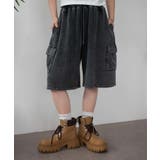 スミクロ | スウェットカーゴハーフパンツ | WEGO【WOMEN】