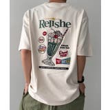 クリームゾーダシシュウT | WEGO【MEN】 | 詳細画像5 