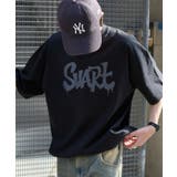 ブラック | ワッペンロゴドロストBIG T(SS) | WEGO【MEN】