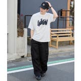 ワッペンロゴドロストBIG T(SS) | WEGO【MEN】 | 詳細画像2
