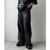 65 | メタリックプリントデニムパンツ | WEGO【MEN】