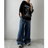 メタリックプリントデニムパンツ | WEGO【MEN】 | 詳細画像2 