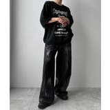 メタリックプリントデニムパンツ | WEGO【MEN】 | 詳細画像3 