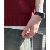 アンサンブルゲームロゴニットベスト | WEGO【MEN】 | 詳細画像7