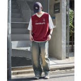 アンサンブルゲームロゴニットベスト | WEGO【MEN】 | 詳細画像16