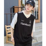 アンサンブルゲームロゴニットベスト | WEGO【MEN】 | 詳細画像18