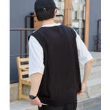 アンサンブルゲームロゴニットベスト | WEGO【MEN】 | 詳細画像19