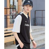 アンサンブルゲームロゴニットベスト | WEGO【MEN】 | 詳細画像20