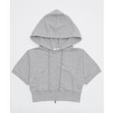 半袖ショートパーカー | WEGO【WOMEN】 | 詳細画像1