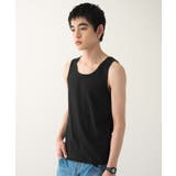 ブラック | リブタンクトップ | WEGO【MEN】