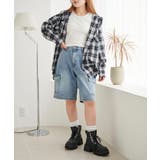フードチェックBIGシャツ | WEGO【WOMEN】 | 詳細画像3