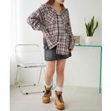 フードチェックBIGシャツ | WEGO【WOMEN】 | 詳細画像11