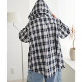 フードチェックBIGシャツ | WEGO【WOMEN】 | 詳細画像13