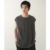 ブラックその他 | スリーブレスコットンT | WEGO【MEN】