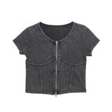 ピグメントダブルZIPトップ | WEGO【WOMEN】 | 詳細画像11