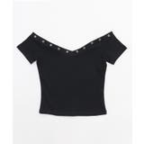 アイレットラインストーンピチT | WEGO【WOMEN】 | 詳細画像14 