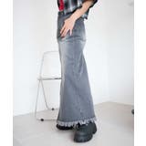 フリンジロングスリットデニムスカート | WEGO【WOMEN】 | 詳細画像11