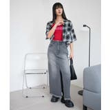 フリンジロングスリットデニムスカート | WEGO【WOMEN】 | 詳細画像13