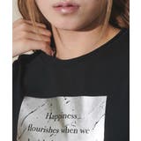 ボックスロゴ箔プリントピチT | WEGO【WOMEN】 | 詳細画像4 