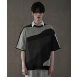 柄2 | ジャガードニットT(SS) | WEGO【MEN】