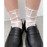 ホワイト | リボンシアーソックス | WEGO【WOMEN】