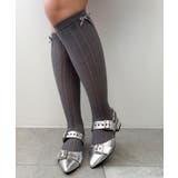 リボンスカシアミハイソックス | WEGO【WOMEN】 | 詳細画像3