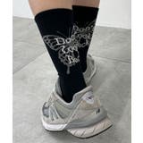 ブラック | バックデザインソックス(R) | WEGO【MEN】