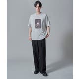 アクセ付きフォトグラフィックT(SS) | WEGO【MEN】 | 詳細画像3 