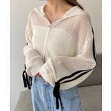 メッシュニットショートパーカー | WEGO【WOMEN】 | 詳細画像4