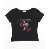 ラインストーンハートグラフィックちびT | WEGO【WOMEN】 | 詳細画像14