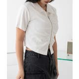 WZIPギャザートップス | WEGO【WOMEN】 | 詳細画像14 