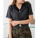 WZIPギャザートップス | WEGO【WOMEN】 | 詳細画像17 