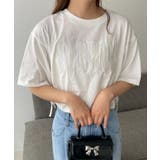ロゴレースドロストショートT | WEGO【WOMEN】 | 詳細画像5 
