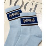 ラインロゴハイアンクルソックス | WEGO【MEN】 | 詳細画像3