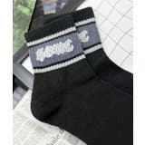 ラインロゴハイアンクルソックス | WEGO【MEN】 | 詳細画像6