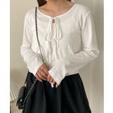 オフホワイト | キャミセットリボンカーディガン | WEGO【WOMEN】