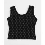 ドット柄レースlカップインタンク | WEGO【WOMEN】 | 詳細画像16