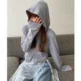 ライトグレー | 柄Wジップパーカー | WEGO【WOMEN】