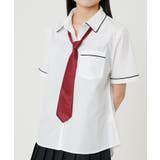 スクールパイピングシャツS/S | WEGO【WOMEN】 | 詳細画像1 