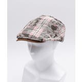 ライトピンク | エイジングダメージチェックハンチング | WEGO【MEN】