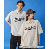 別注MLBストライプグラフィックシャツ(SS) | WEGO【MEN】 | 詳細画像3
