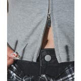 WジップロゴブリーチSSトップス | WEGO【WOMEN】 | 詳細画像7