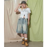 WジップロゴブリーチSSトップス | WEGO【WOMEN】 | 詳細画像10